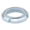 J.W. Winco Slotted Spanner Lock Nut, M15, Steel, Class 5, Passivated, Zinc Plated, 8.5 mm Ht 1804.1-M15X1 - alternate 1